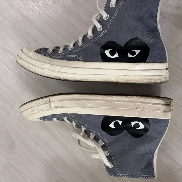 [BUNJANG] Converse Comme des Garcons Chuck 70 High-Top Sneakers / 컨버스x꼼데가르송 척 70 하이