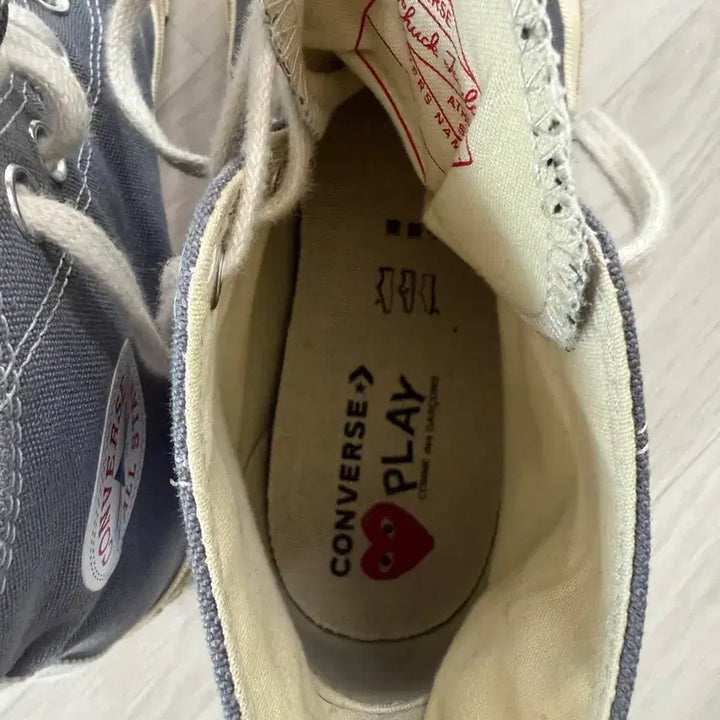 [BUNJANG] Converse Comme des Garcons Chuck 70 High-Top Sneakers / 컨버스x꼼데가르송 척 70 하이