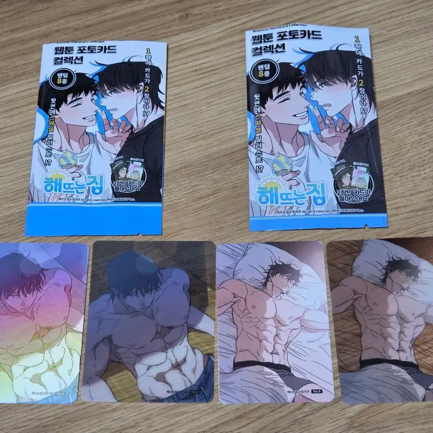 [BUNJANG] Haetteuneun Jip Webtoon Photocard Bundle Set / 해뜨는 집 웹툰 포토카드 (일괄)