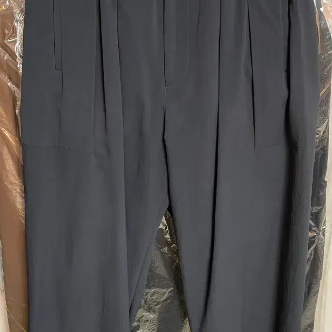 [BUNJANG] System Homme Seersucker Wide Pants / 23ss 시스템옴므 시어서커 와이드 팬츠 30사이즈