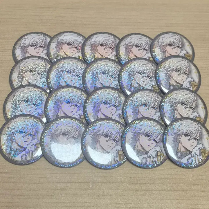 [BUNJANG] Blue Lock Nagi Seishiro Hologram Can Badge Bundle Set / 블루록 나기 세이시로 왕좌 듀얼 홀로그램 캔뱃지 일괄 이타백