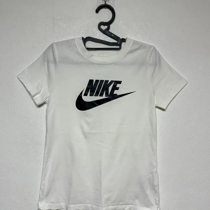 [BUNJANG] Nike Logo White T-Shirt Size S / 나이키 로고 화이트 반팔티 S
