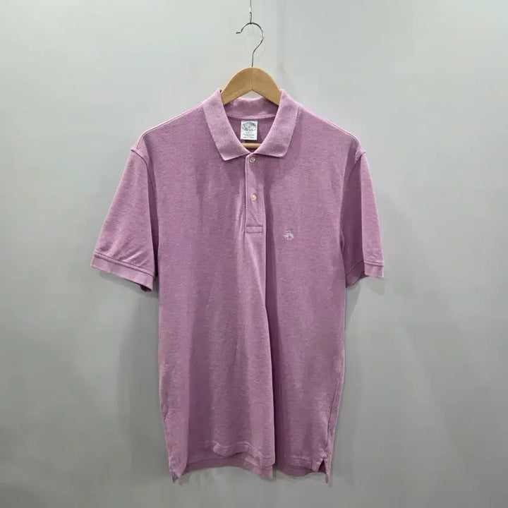 [BUNJANG] Brooks Brothers Pique Polo Shirt Lavender L / 브룩스브라더스 피케 카라티 라벤더 L