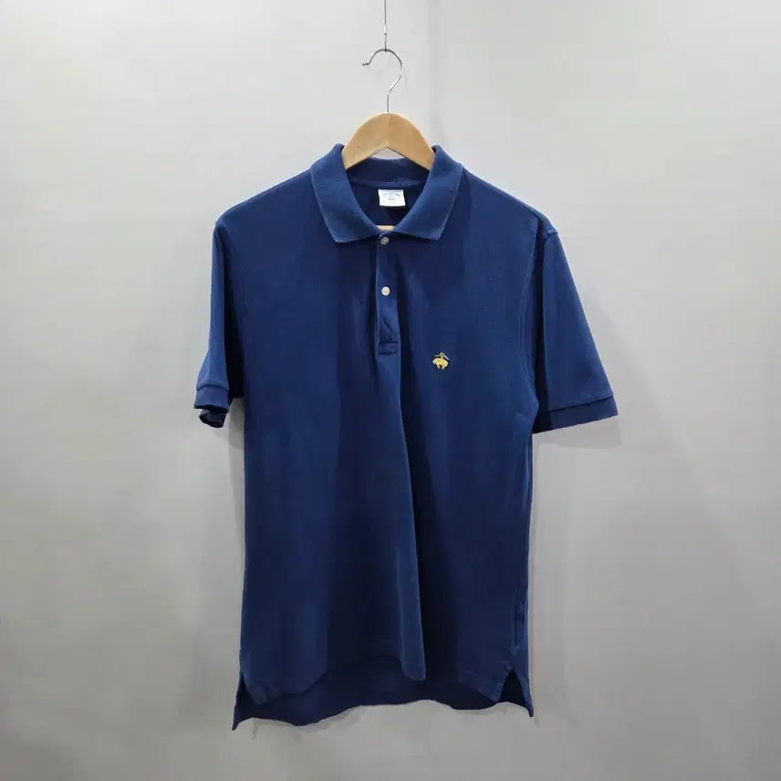 [BUNJANG] Brooks Brothers Pique Polo Shirt Blue M / 브룩스브라더스 피케 카라티 블루 M