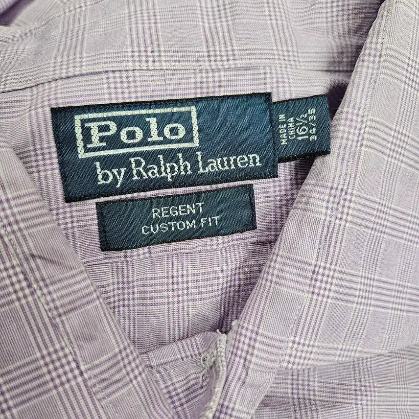 [BUNJANG] Polo Ralph Lauren Regent Custom Fit Check Shirt / 폴로 랄프로렌 리젠트 커스텀핏 체크 셔츠 급처