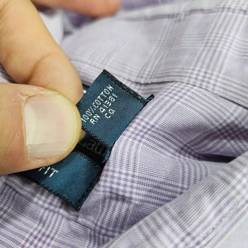 [BUNJANG] Polo Ralph Lauren Regent Custom Fit Check Shirt / 폴로 랄프로렌 리젠트 커스텀핏 체크 셔츠 급처