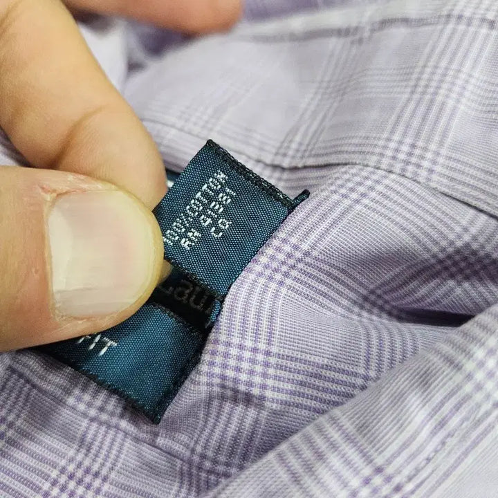 [BUNJANG] Polo Ralph Lauren Regent Custom Fit Check Shirt / 폴로 랄프로렌 리젠트 커스텀핏 체크 셔츠 급처