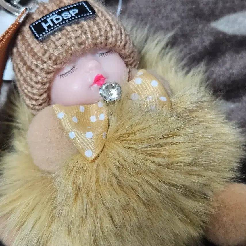 [BUNJANG] Baby Doll Keychain / 고급 아기 인형 키링