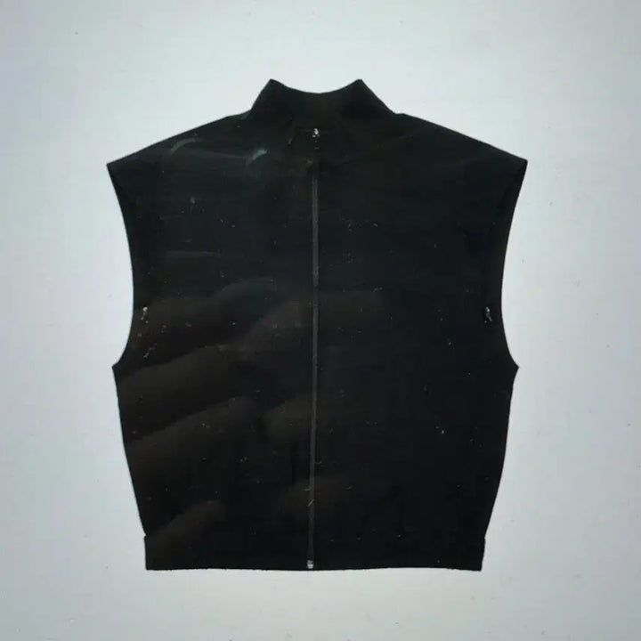 [BUNJANG] AMOMENTO High Neck Detachable Sleeve Jumper Black M / 아모멘토 하이 넥 디테쳐블 슬리브 점퍼 블랙 M