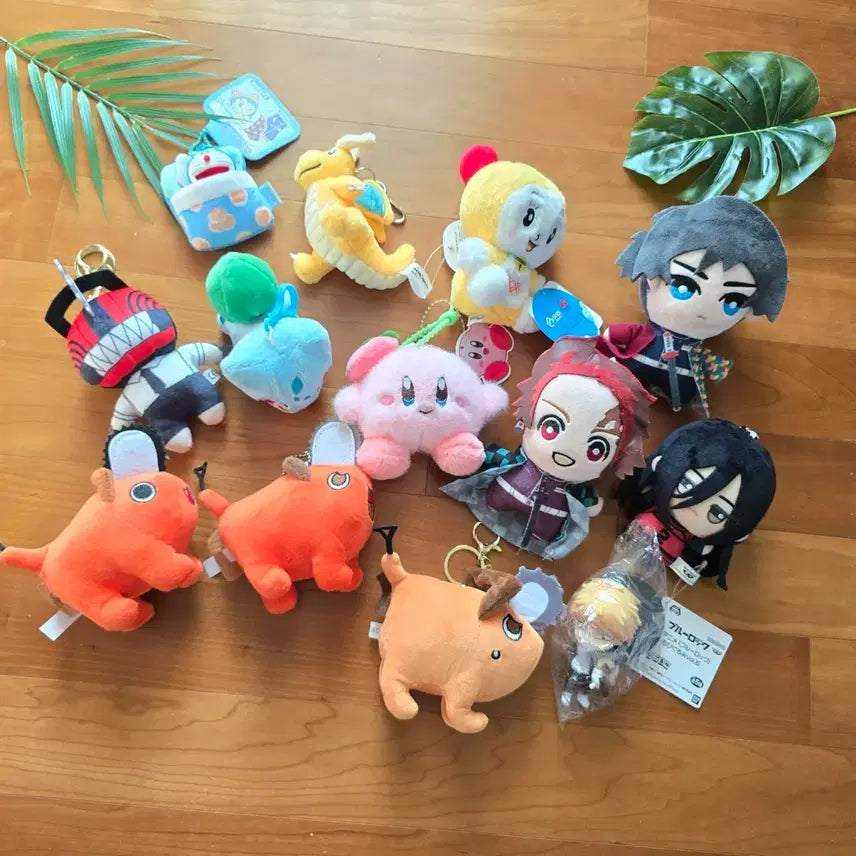 [SOLD OUT] (새상품)  귀멸의칼날 x 체인소맨 키링 13종