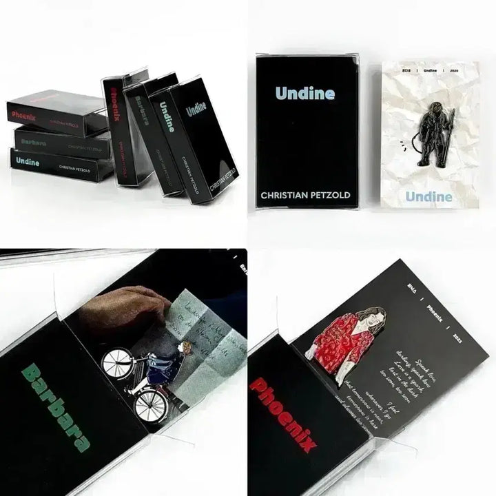 [BUNJANG] Transit Movie Merchandise Bundle / 트랜짓 A3포스터 엽서세트 크리스티안펫졸드 영화 피닉스 운디네 뱃지