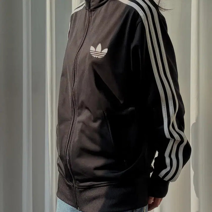 [BUNJANG] Adidas Firebird Black Track Top Jersey / [S-M]아디다스 구형 파이어버드 블랙 트랙탑 져지