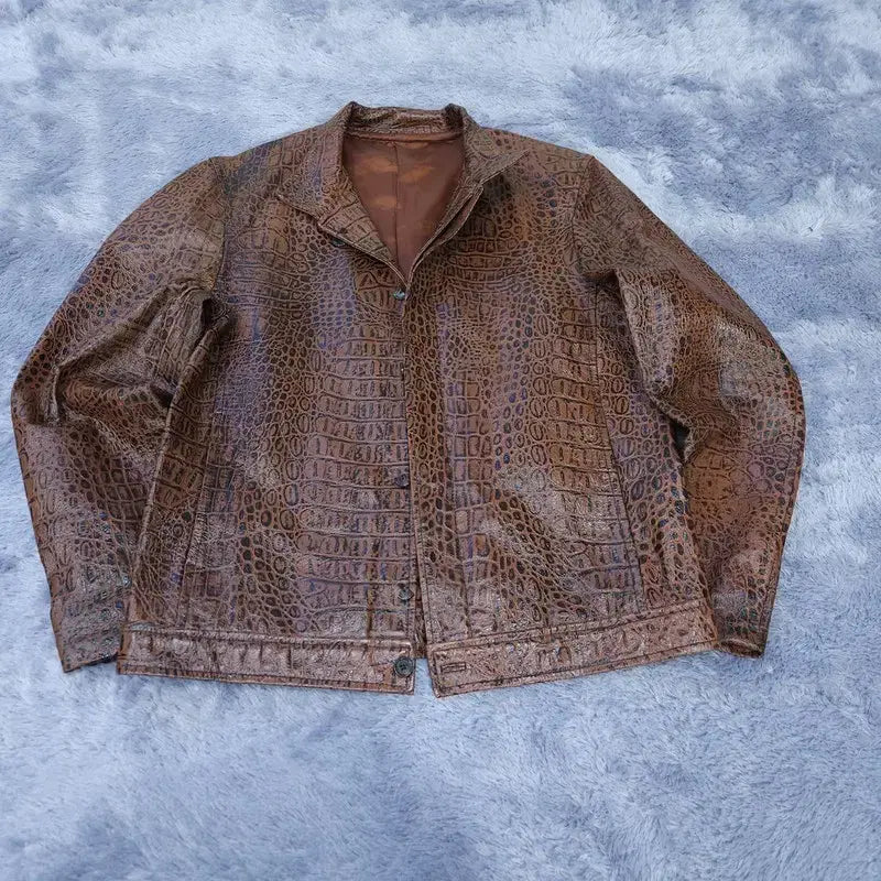[BUNJANG] Tornado Mart Leather Jacket / [M] 토네이도 마트 가죽 자켓