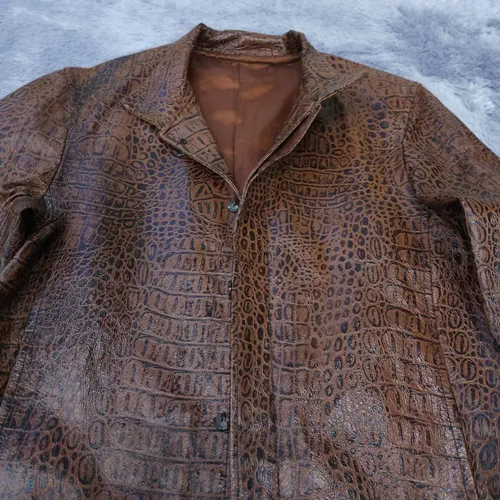 [BUNJANG] Tornado Mart Leather Jacket / [M] 토네이도 마트 가죽 자켓