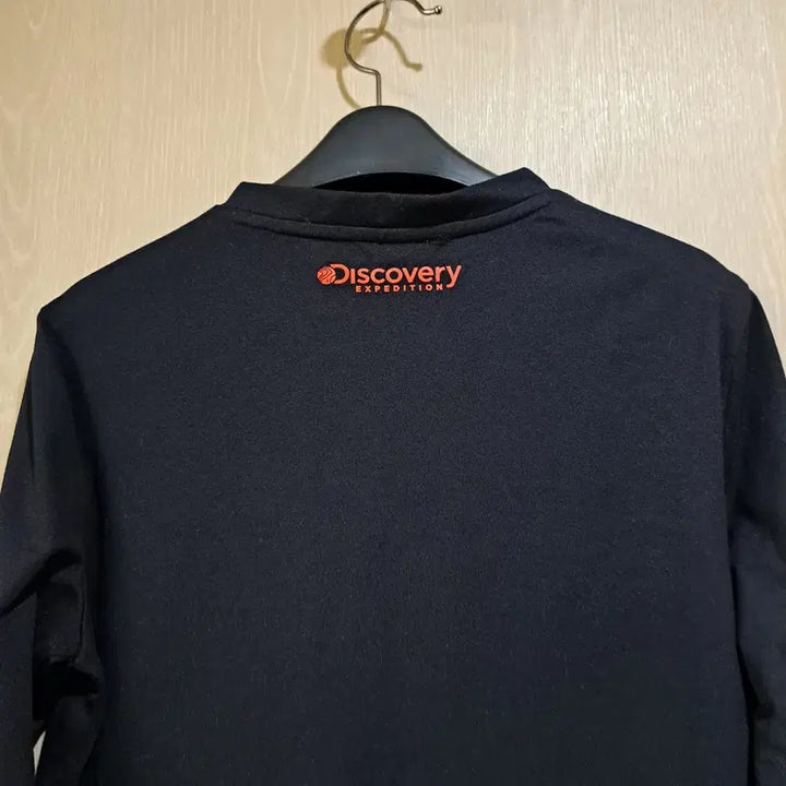 [BUNJANG] Discovery Black Long Sleeve T-shirt (Size 90) / 디스커버리 검정색 긴팔 티셔츠사이즈90