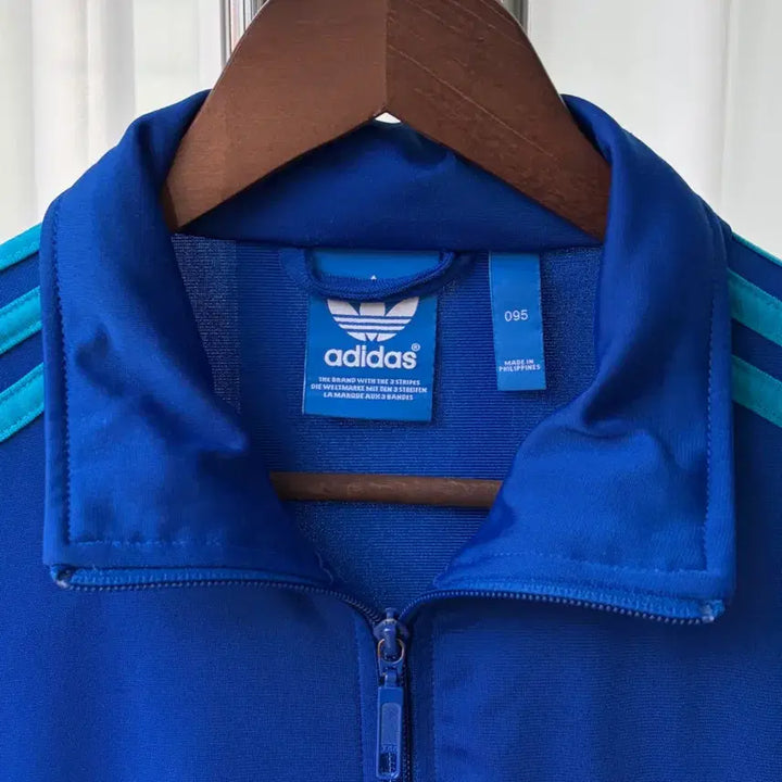 [BUNJANG] Adidas Firebird Blue Track Top Jacket / [M-L]아디다스 구형 파이어버드 블루 트랙탑 져지