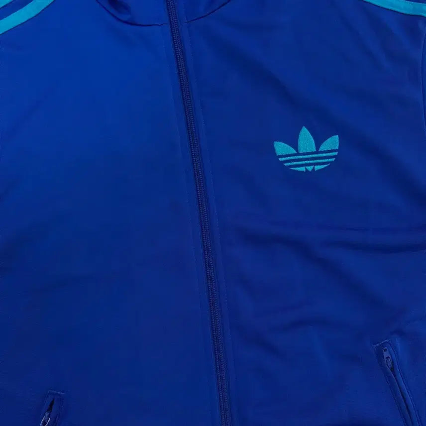 [BUNJANG] Adidas Firebird Blue Track Top Jacket / [M-L]아디다스 구형 파이어버드 블루 트랙탑 져지