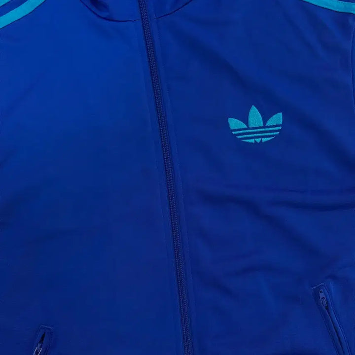 [BUNJANG] Adidas Firebird Blue Track Top Jacket / [M-L]아디다스 구형 파이어버드 블루 트랙탑 져지