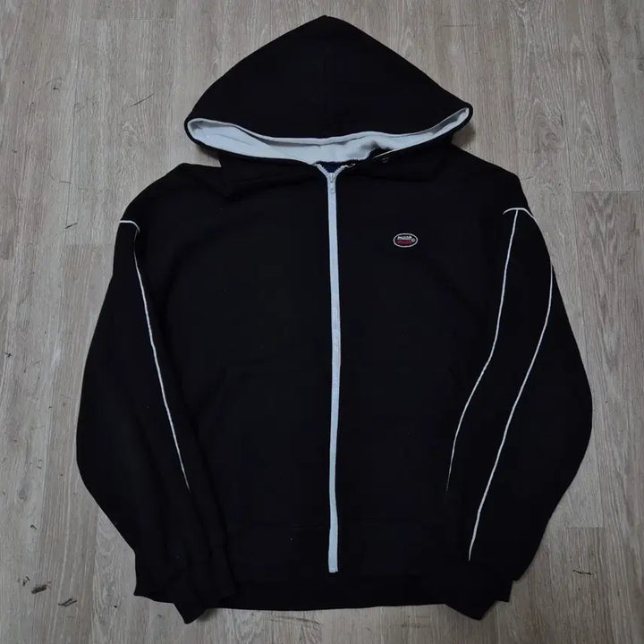 [BUNJANG] MUAH MUAH 1982 Oversized Big Logo Fleece Hoodie / MUAH MUAH 무아무아 1982 오버핏 빅로고 기모 후드집업 FREE