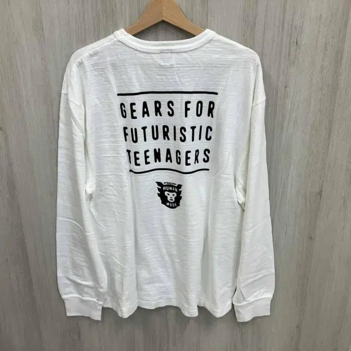 [BUNJANG] Human Made Classic Long Sleeve T-shirt White XXL / 휴먼 메이드 클래식 롱슬리브 티셔츠 화이트