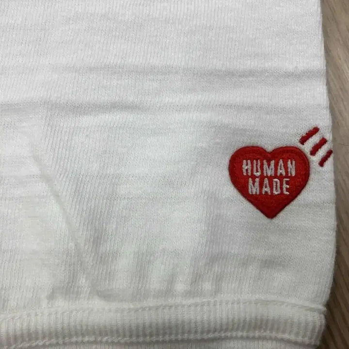 [BUNJANG] Human Made Classic Long Sleeve T-shirt White XXL / 휴먼 메이드 클래식 롱슬리브 티셔츠 화이트