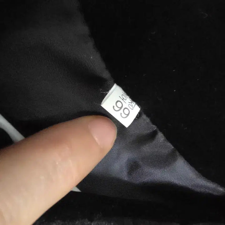 [BUNJANG] Black Velvet Ribbed Jacket (88-99) / 특A급/88~99/벨벳형 골지자켓 블랙