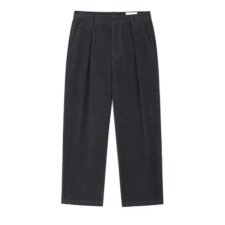 [BUNJANG] Artifcts Washed One-Tuck Corduroy Pants / [아트이프액츠] 워시드 원턱 코듀로이 팬츠