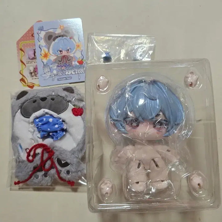 [BUNJANG] Ya!XiuGo! Blue Raccoon BJD Doll / Ya!XiuGo! 파란 라쿤 bjd 인형