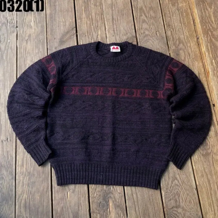 [SOLD OUT] Jerry magnin 패턴 니트 L