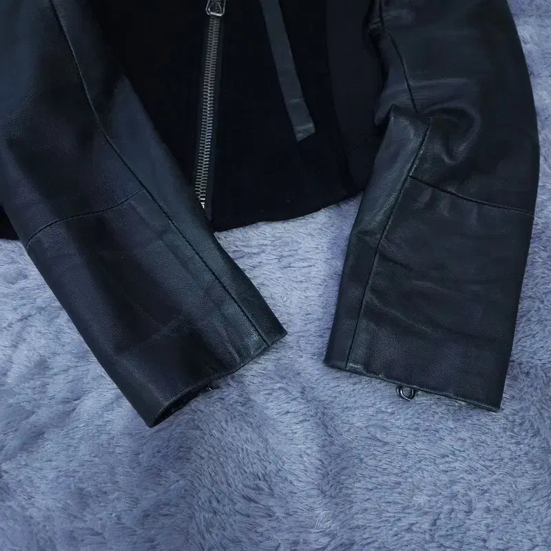 [BUNJANG] Club Monaco Leather Jacket / [S/P] 클럽모나코 가죽자켓