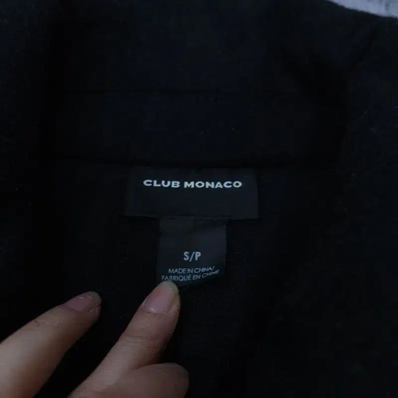 [BUNJANG] Club Monaco Leather Jacket / [S/P] 클럽모나코 가죽자켓