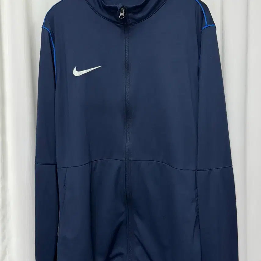 [BUNJANG] Nike Navy Training Dri-FIT Zip-Up Jacket / 나이키 네이비 트레이닝 집업 드라이핏