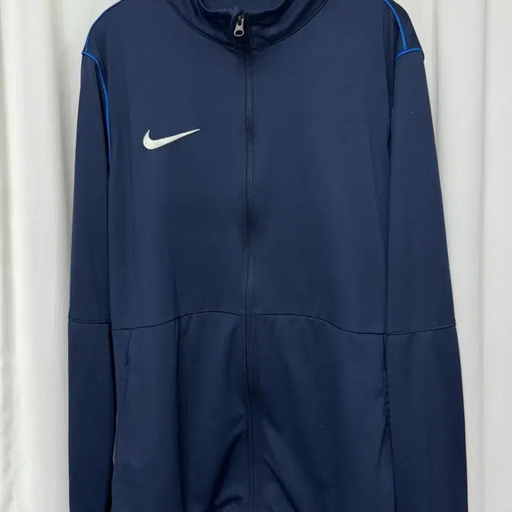 [BUNJANG] Nike Navy Training Dri-FIT Zip-Up Jacket / 나이키 네이비 트레이닝 집업 드라이핏