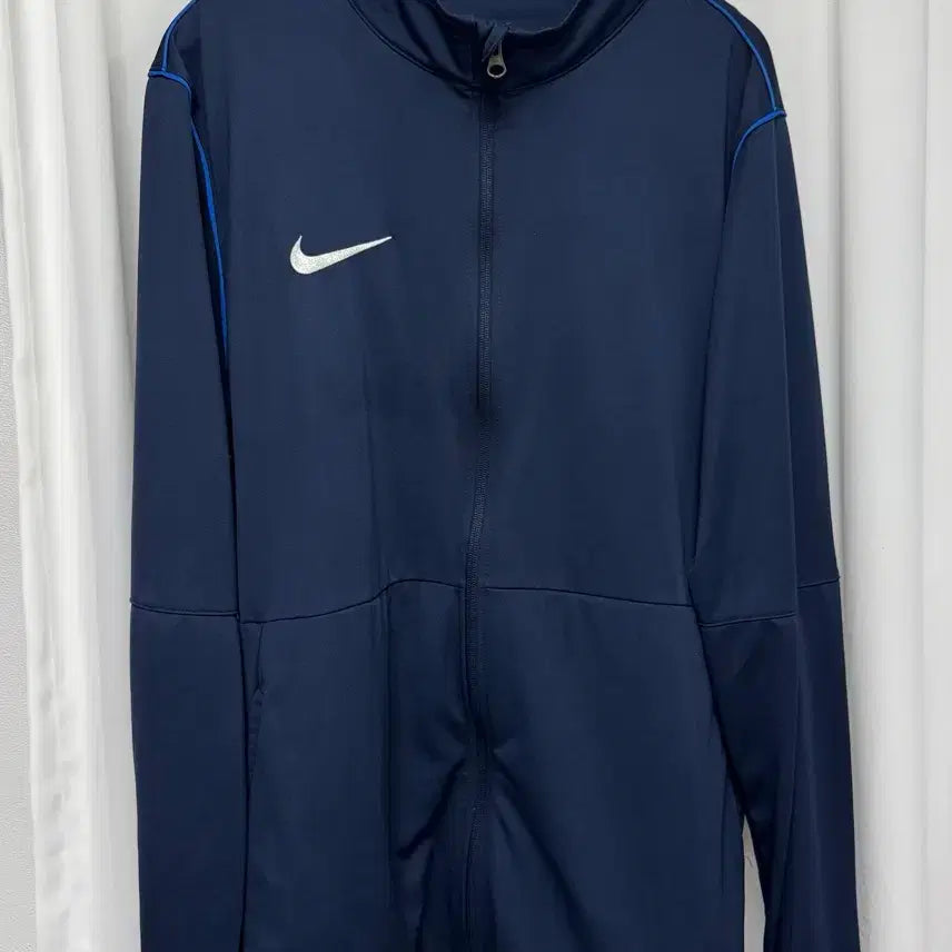 [BUNJANG] Nike Navy Training Dri-FIT Zip-Up Jacket / 나이키 네이비 트레이닝 집업 드라이핏