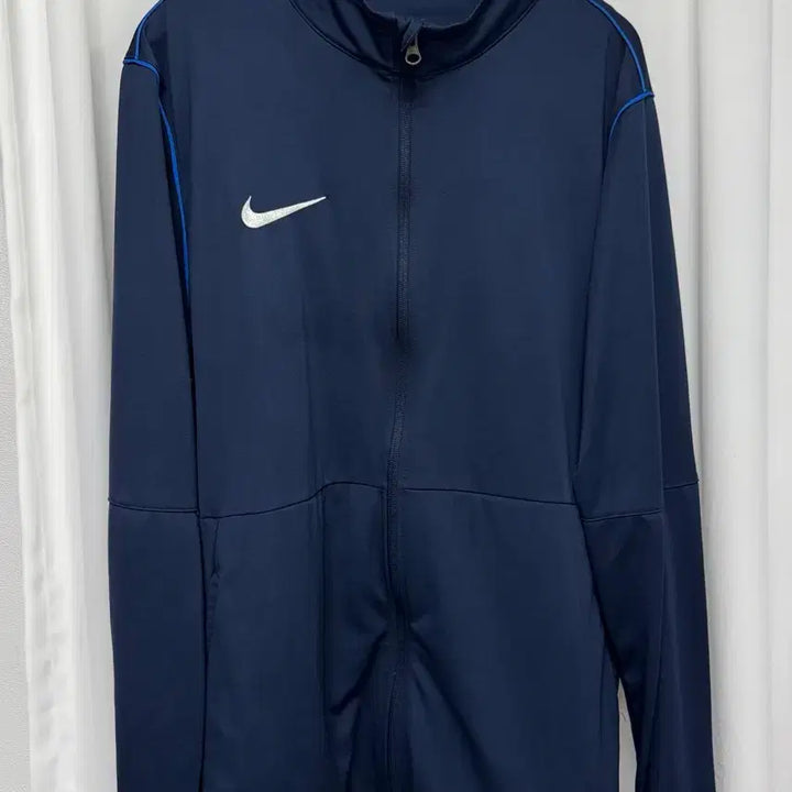 [BUNJANG] Nike Navy Training Dri-FIT Zip-Up Jacket / 나이키 네이비 트레이닝 집업 드라이핏