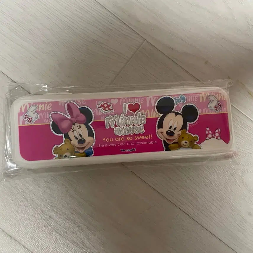 [BUNJANG] Disney Mickey Mouse Vintage Pencil Case / 고전문구 고전미키 디즈니 필통