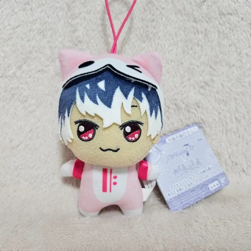 [BUNJANG] Idolish7 x Taiko no Tatsujin Mascot Doll Keyring Set / 아이돌리쉬 세븐 x 태고의 달인 마스코트 인형 키링 3종