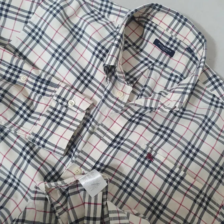 [BUNJANG] Burberry Nova Check Beige Shirt / No.26032002 버버리 노바 체크 베이지 셔츠 남방