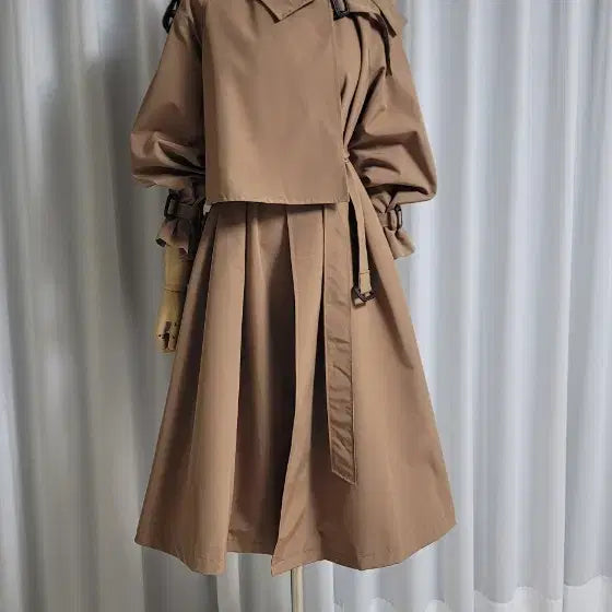 [BUNJANG] Mari Market Trench Coat / 마리마켓 트렌치코트 (새옷)