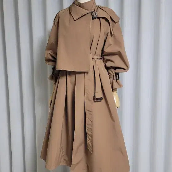 [BUNJANG] Mari Market Trench Coat / 마리마켓 트렌치코트 (새옷)