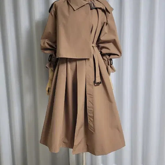 [BUNJANG] Mari Market Trench Coat / 마리마켓 트렌치코트 (새옷)
