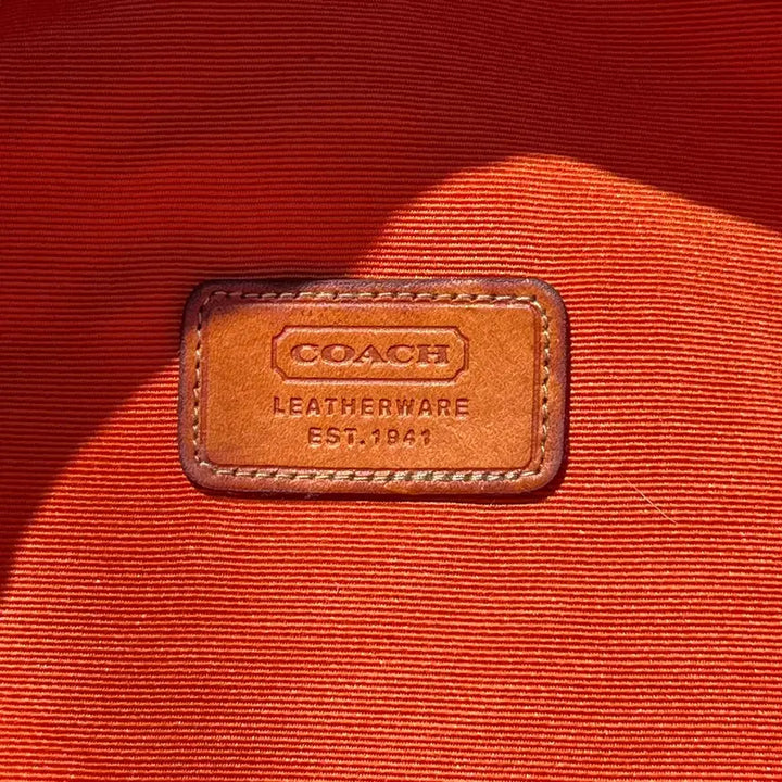 [BUNJANG] Coach Signature Bucket Hat Brown / 코치 시그니처 버킷햇 브라운