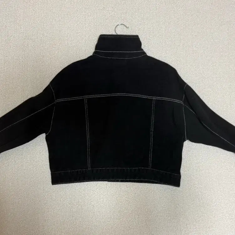 [BUNJANG] Spao Black Pocket Trucker Jacket / 스파오 블랙 포켓 트러커 자켓