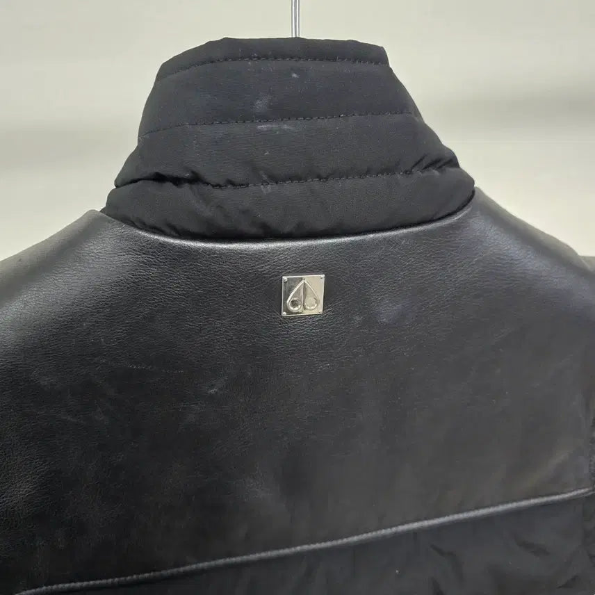 [BUNJANG] Moose Knuckles Leather Padded Vest (S) / 무스너클 레더 패딩 조끼 s사이즈 90 판매