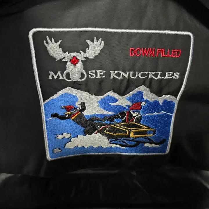 [BUNJANG] Moose Knuckles Leather Padded Vest (S) / 무스너클 레더 패딩 조끼 s사이즈 90 판매