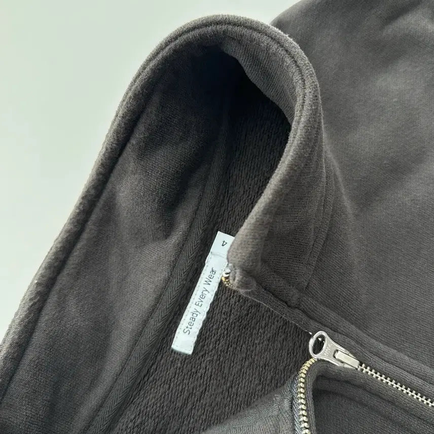 [BUNJANG] Steady Everywear Relaxed Half Zip Up Fleece Sweatshirt (Bundle Set) / 스테디에브리웨어 릴렉스드 하프 집업 기모 스웻 셔츠