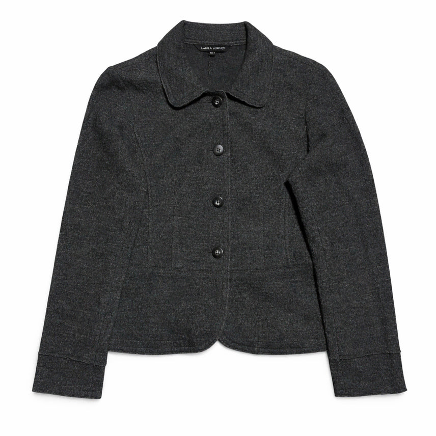 [BUNJANG] Laura Ashley Vintage Wool Blend Blazer Jacket / JPN 90s~00s 일본 빈티지 y2k 모리걸 클래식 울 블렌드 자켓