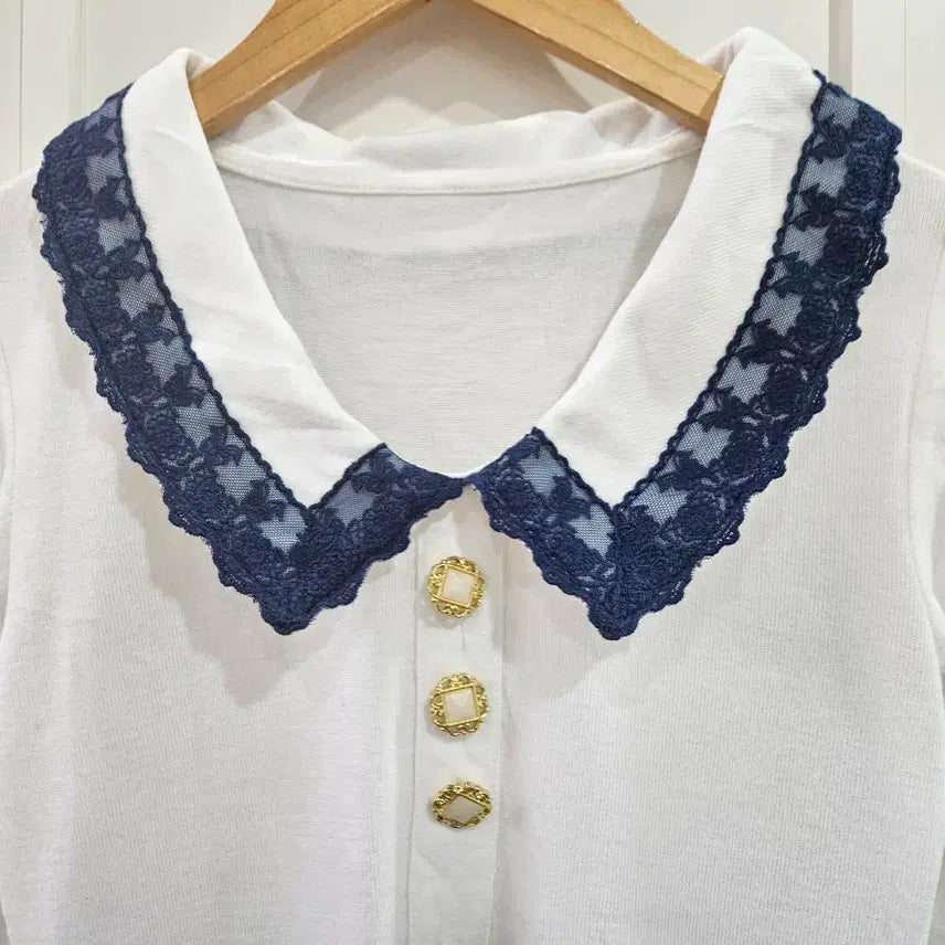 [BUNJANG] Mary Rose Dot Pattern Long Sleeve Dress / 도트 긴팔 원피스