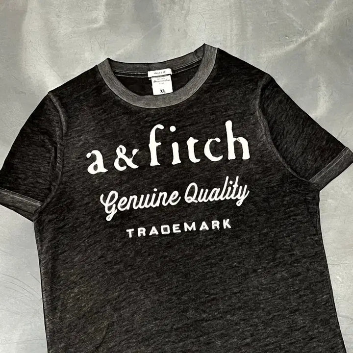 [BUNJANG] Abercrombie &amp; Fitch Sheer Short Sleeve T-Shirt / 아베크롬비 시스루 반팔티 y15885