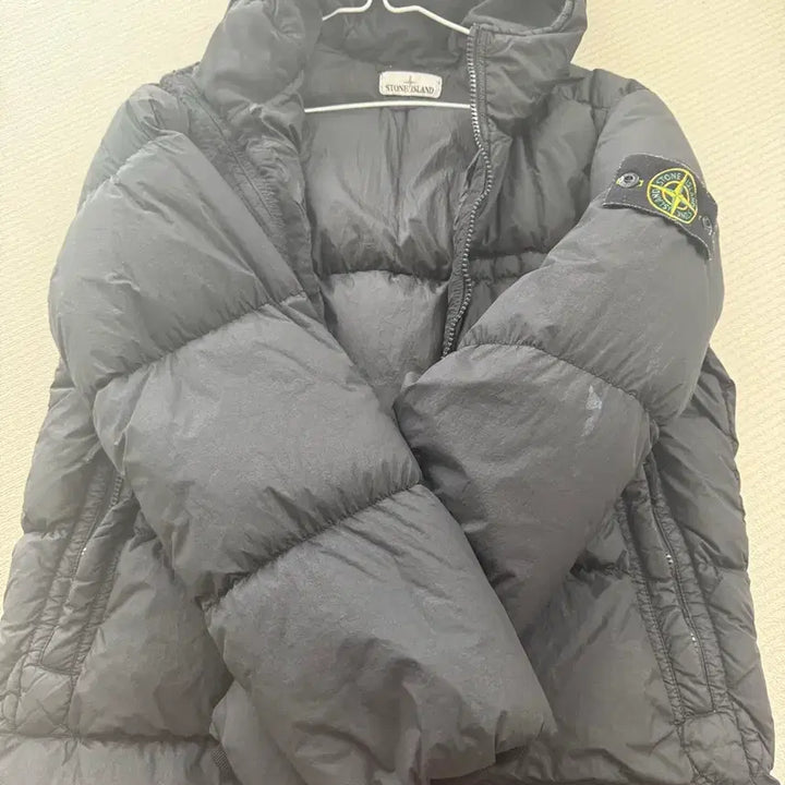 [BUNJANG] Stone Island Crinkle Reps Padded Jacket / 스톤아일랜드 크링클랩스 패딩